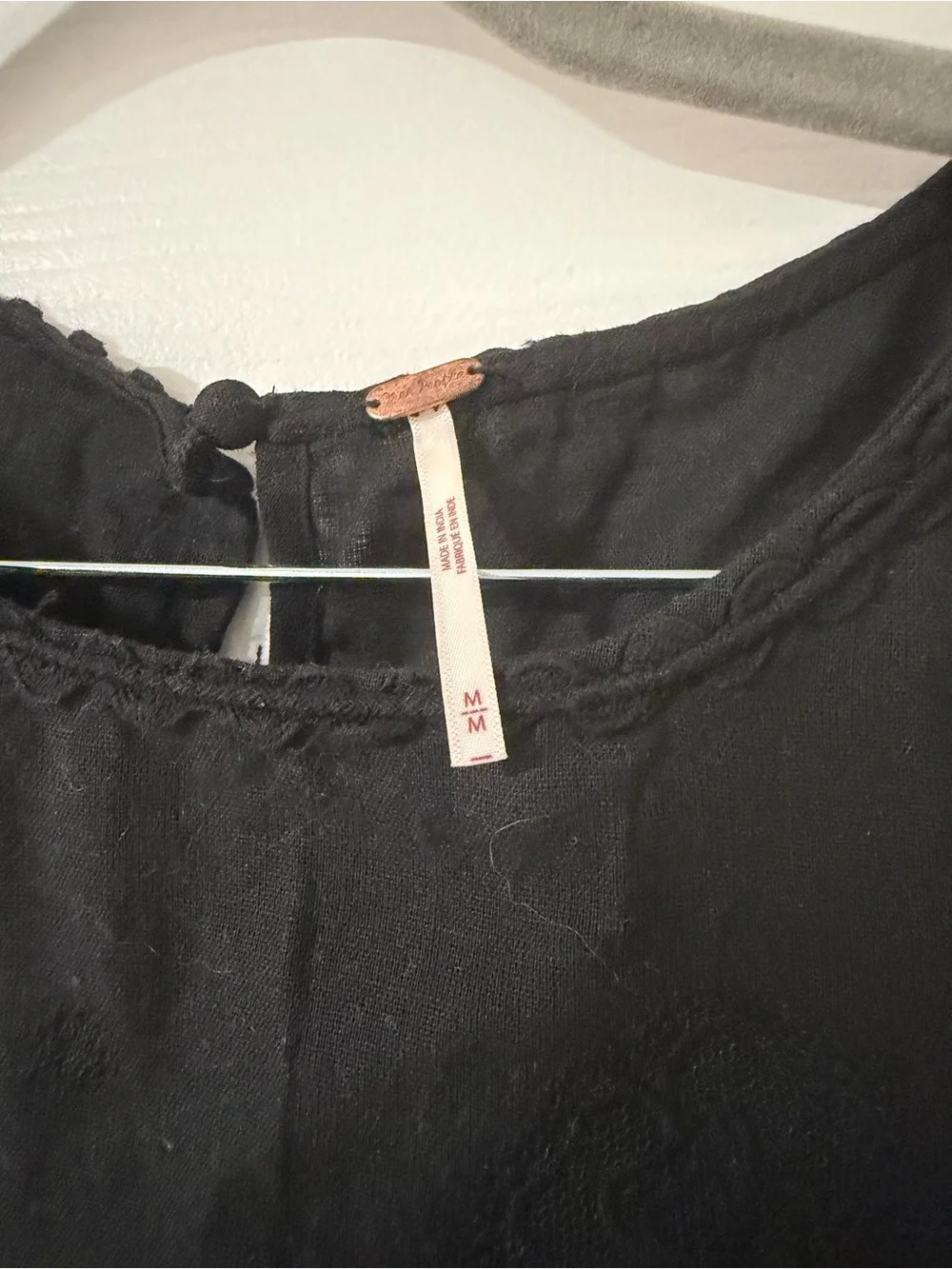 Free People side tie top